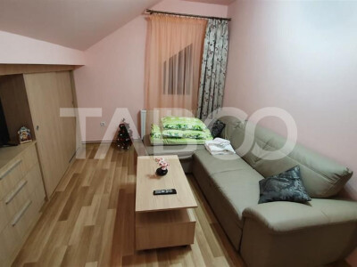 Apartament de inchiriat 56 mpu 2 camere mansarda in vila Selimbar