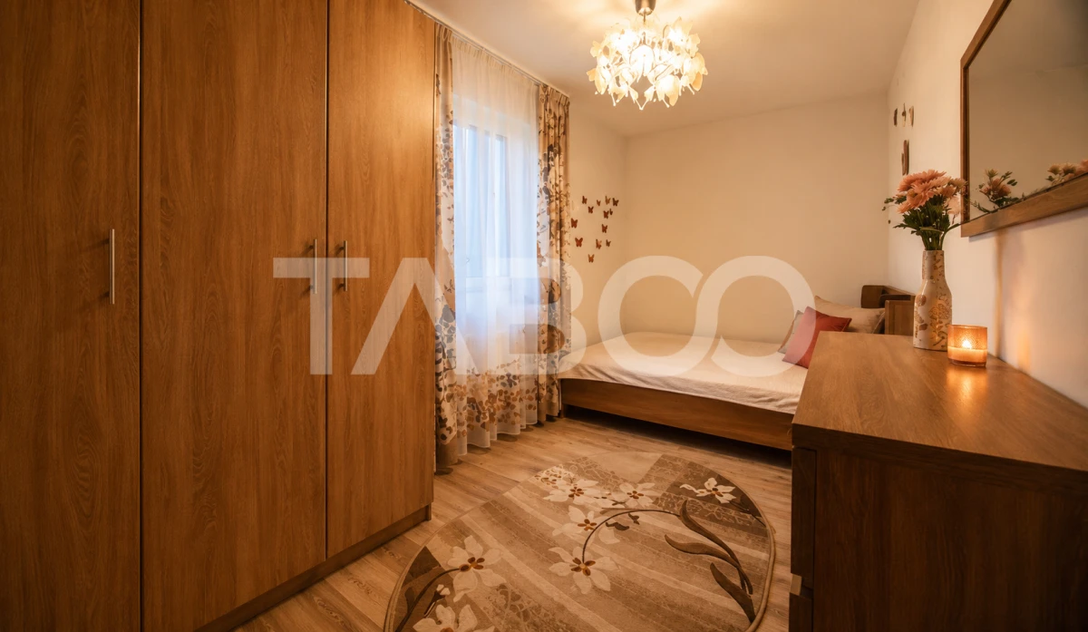 Apartament 3 camere de vanzare etaj intermediar Sibiu -chirias activ - 4