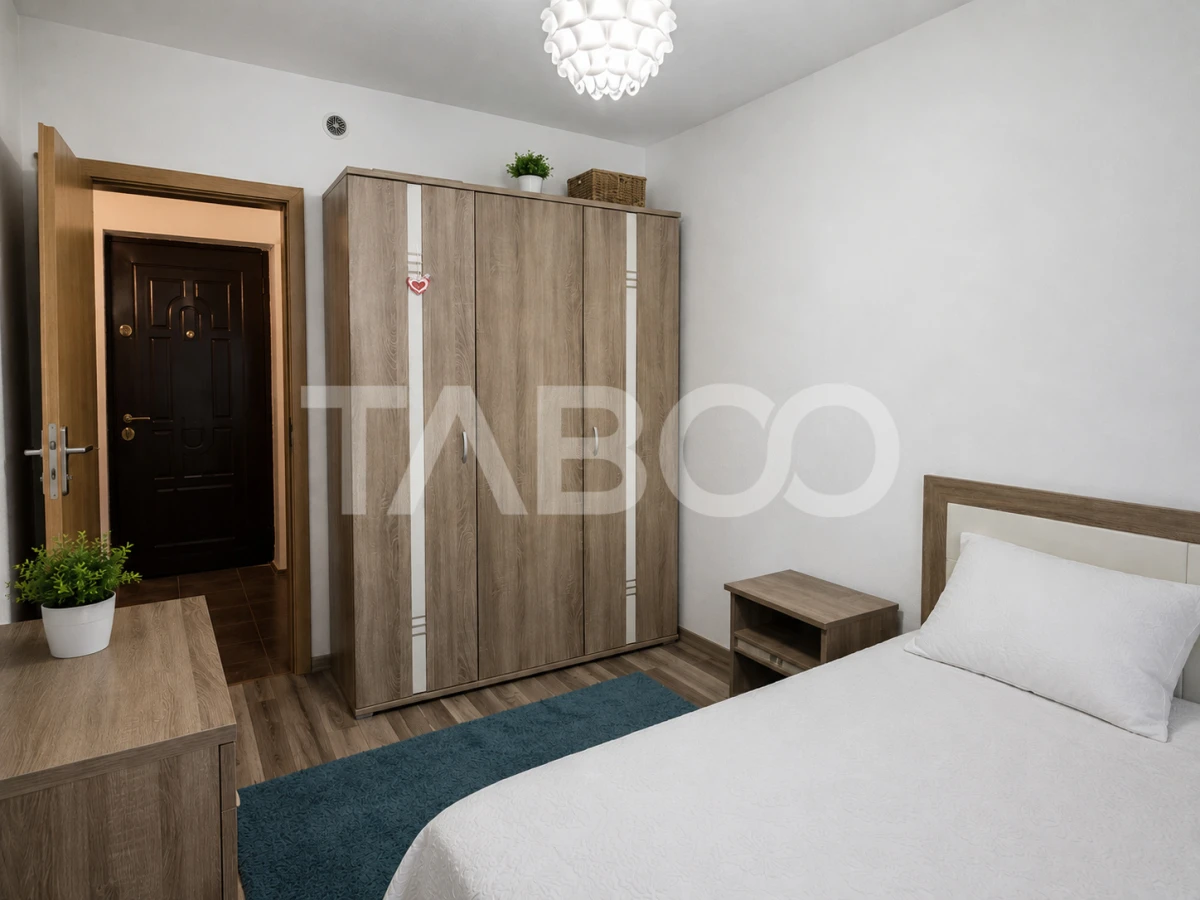 Apartament 3 camere de vanzare etaj intermediar Sibiu -chirias activ - 2