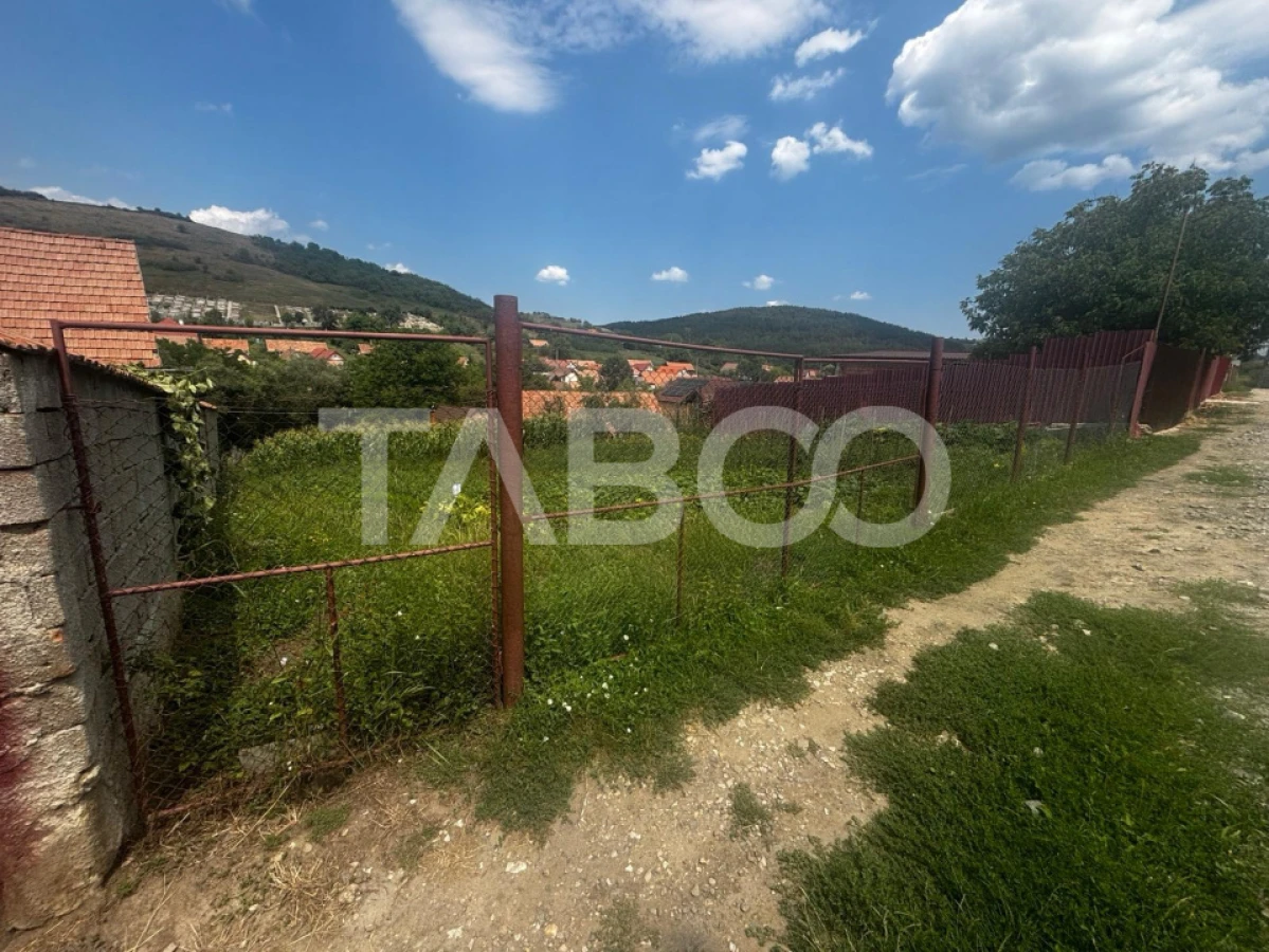 Teren de vanzare intravilan cu utilitati la strada 1116 mp Slimnic - 1