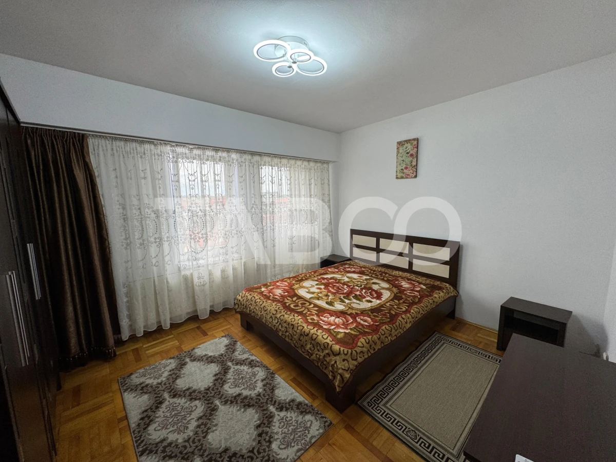 Apartament de inchiriat cu 5 camere 2 bai bloc cu lift Turnisor Sibiu - 8