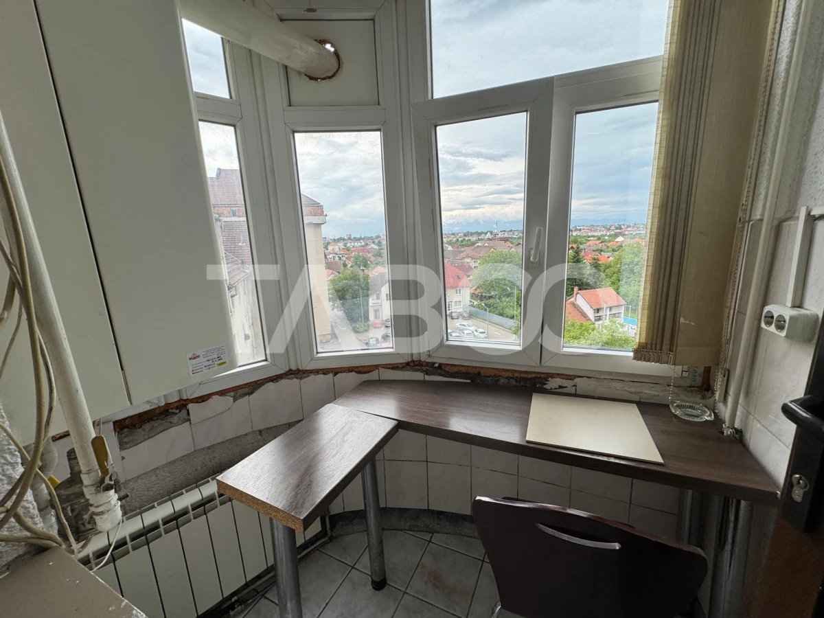 Apartament de inchiriat cu 5 camere 2 bai bloc cu lift Turnisor Sibiu - 6