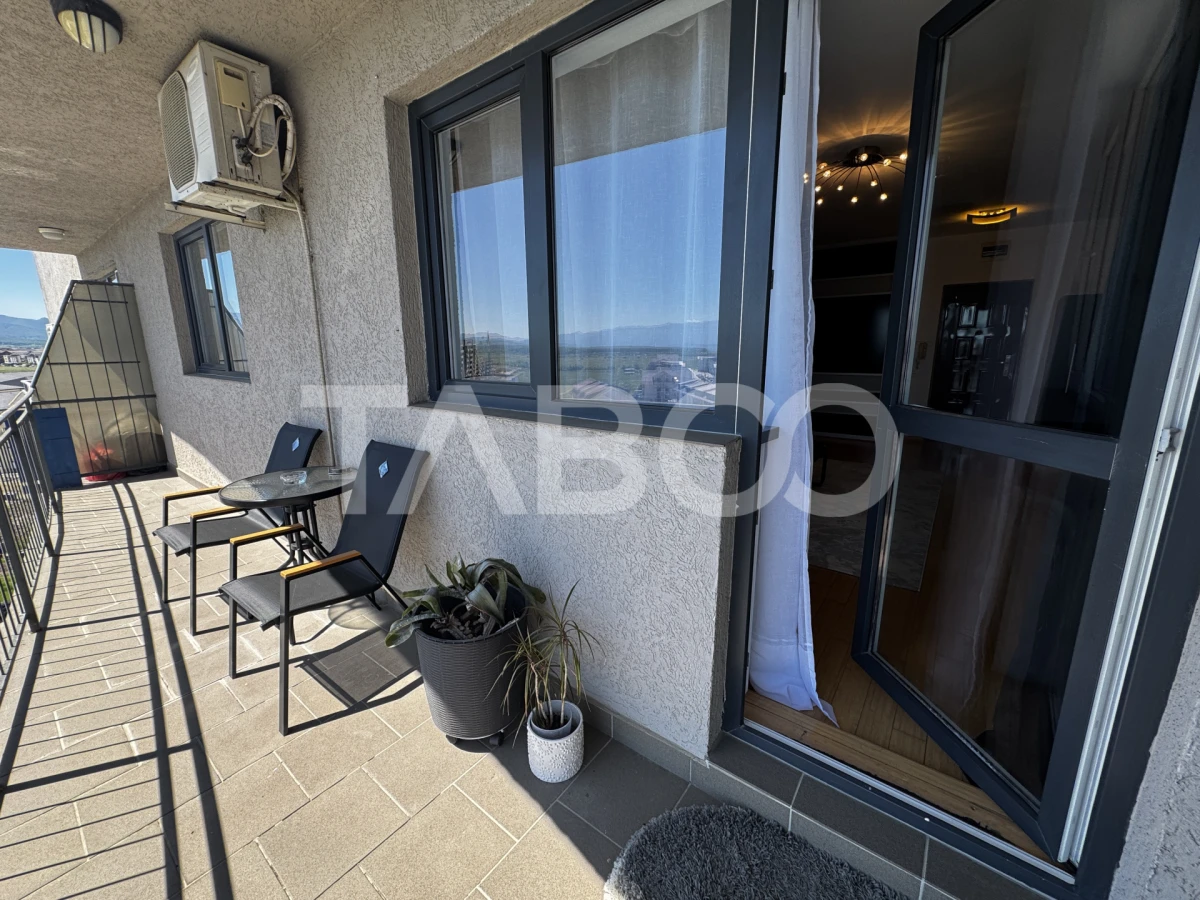 Apartament premium cu 2 camere 60 mpu balcon loc parcare Rahovei Sibiu - 7