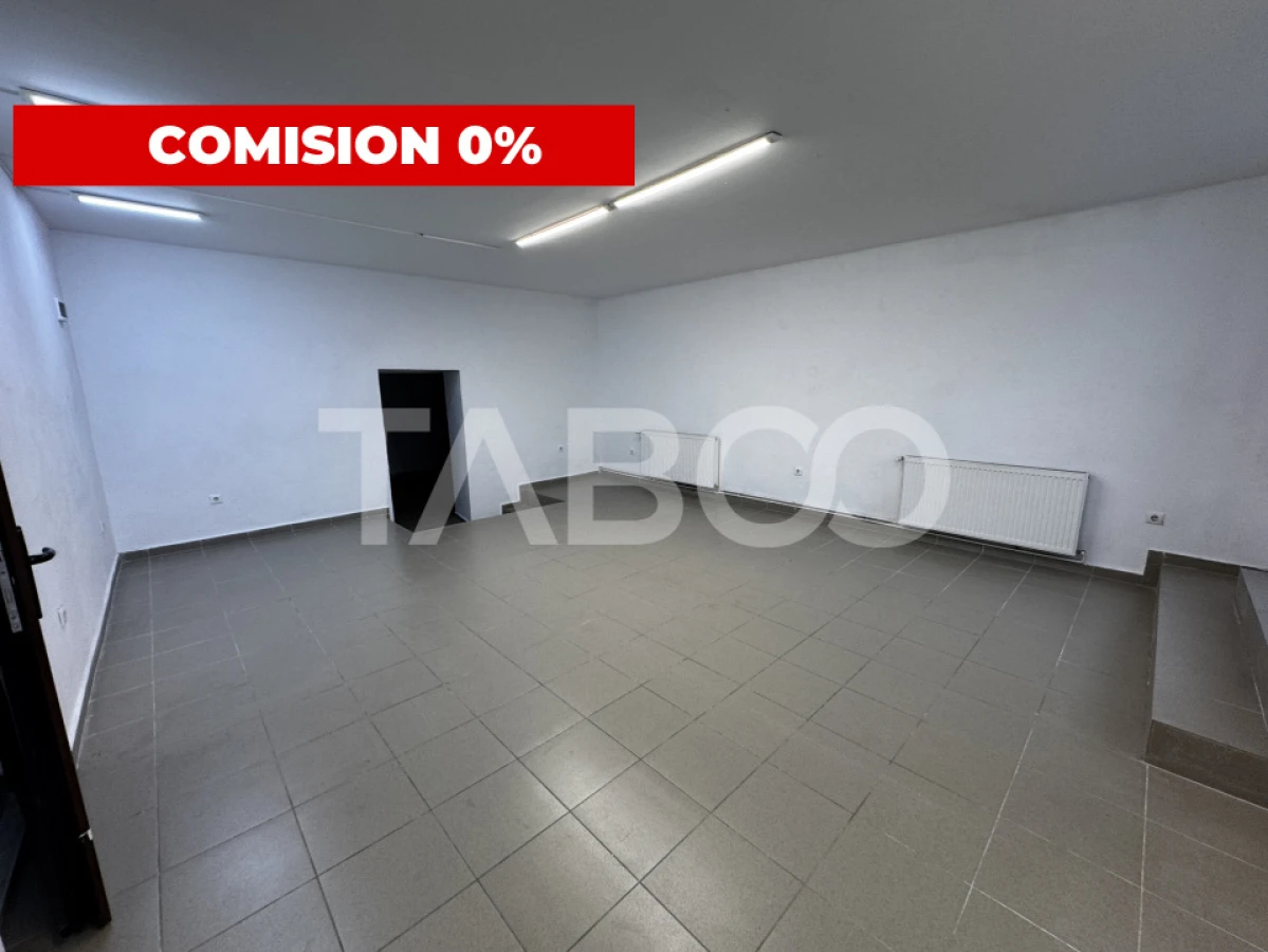 Spatiu comercial 4 camere 84 mpu doua intrari la strada Orasul de Jos - 2
