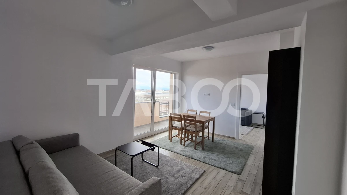 Apartament decomandat 3 camere 2 balcoane bloc cu lift Sibiu - 1