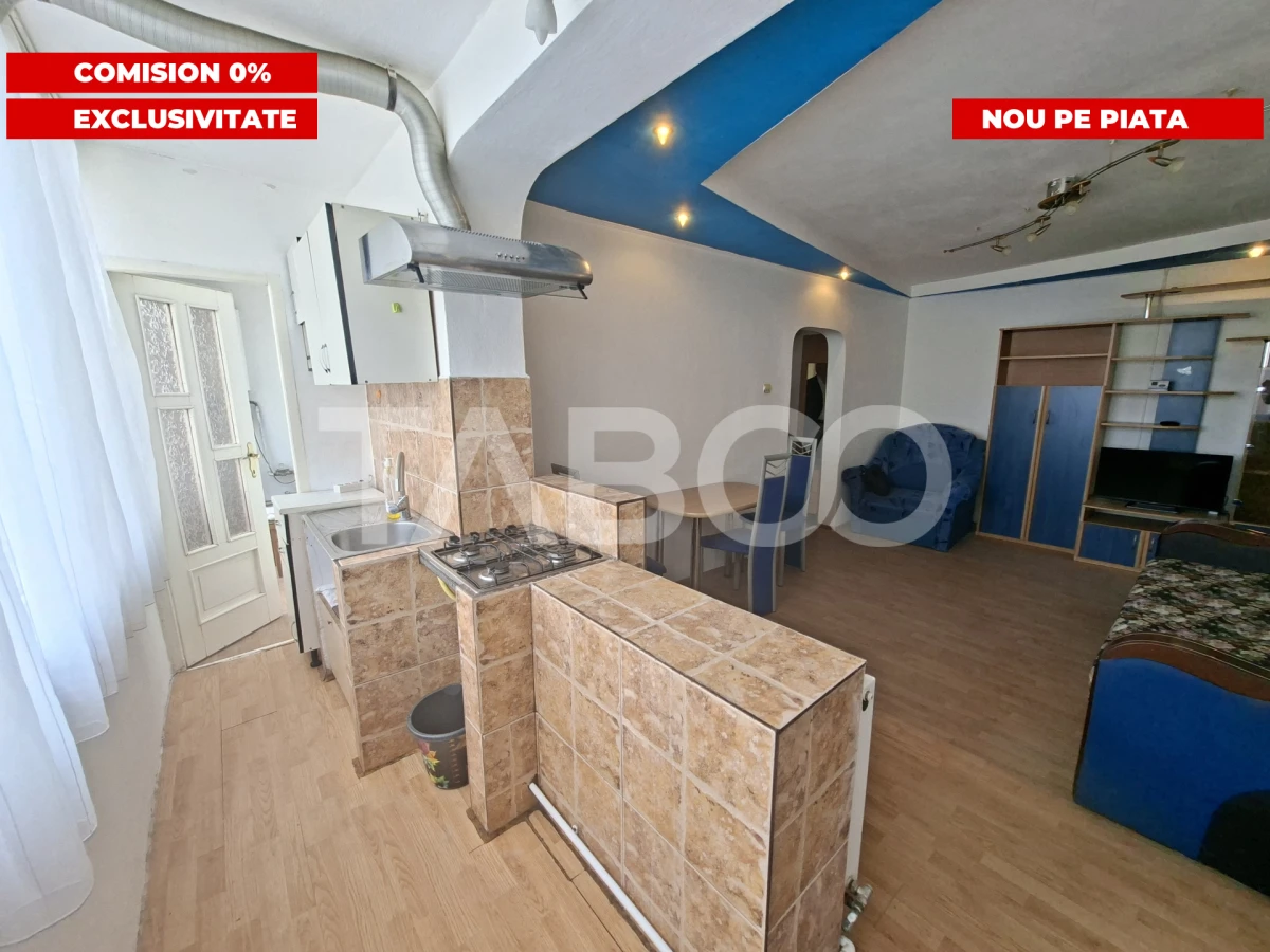 Apartament de vanzare cu 3 camere si balcon Mihai Viteazul numarul 23 - 3