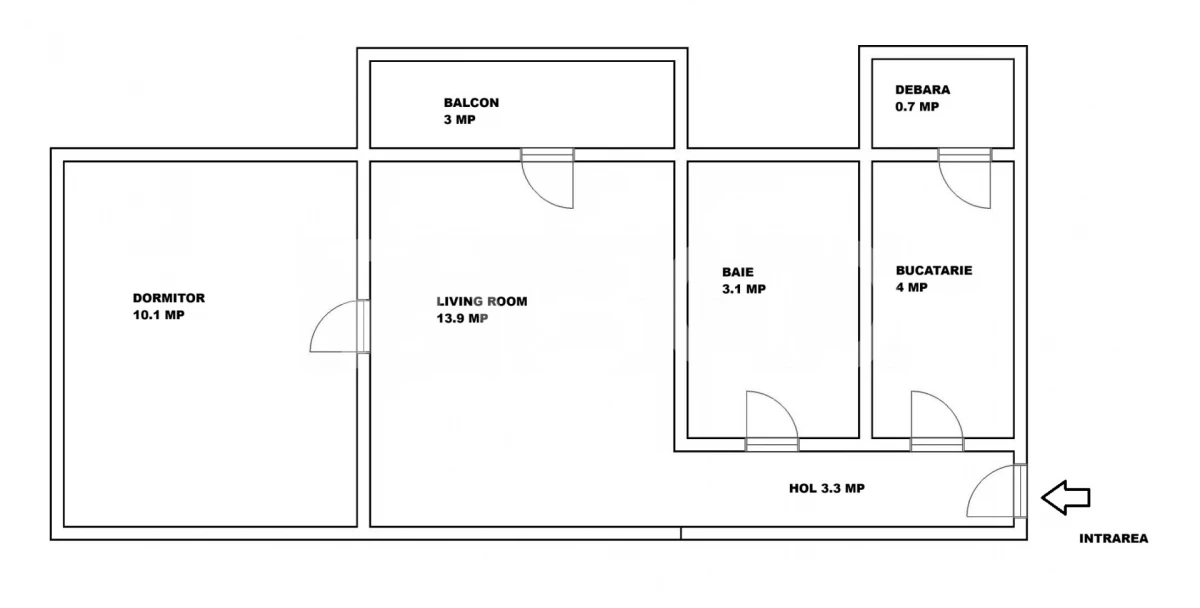 Apartament de vanzare 2 camere balcon etaj 2 in Avrig zona Sticla - 3