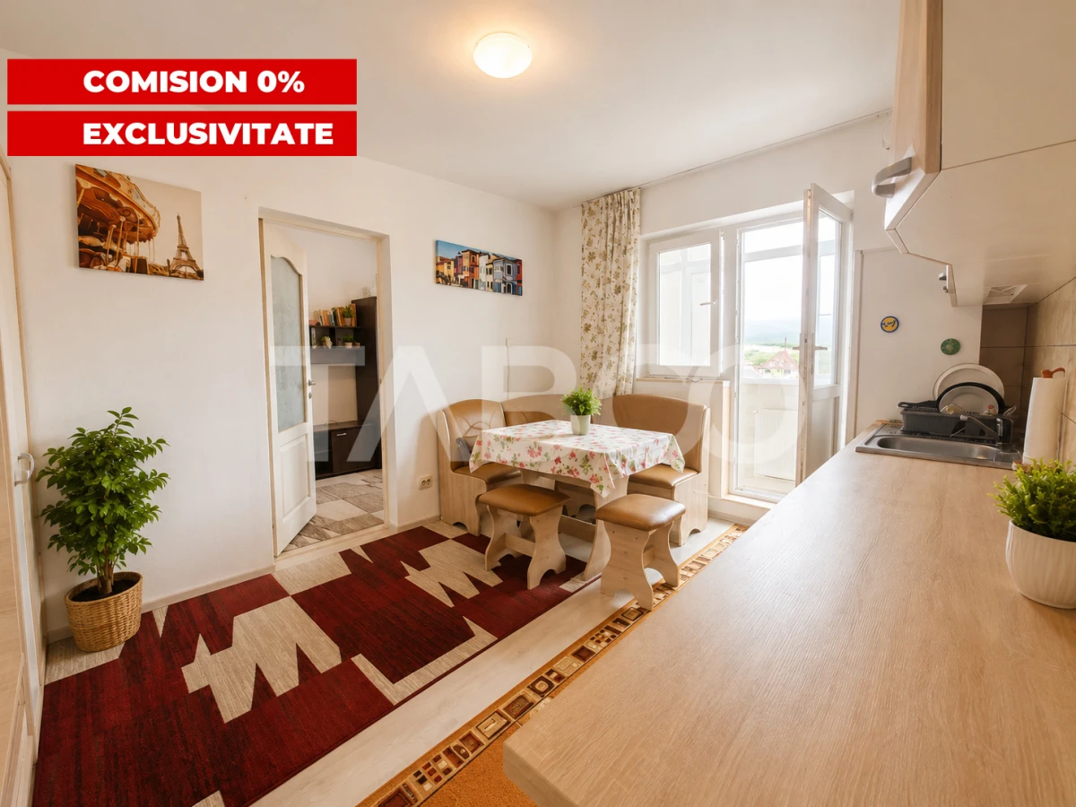 Apartament de vanzare 2 camere balcon etaj 2 in Avrig zona Sticla - 1