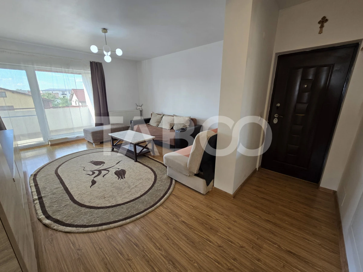 Apartament decomandat 3 camere etaj 2 terasa parcare Selimbar Sibiu - 9