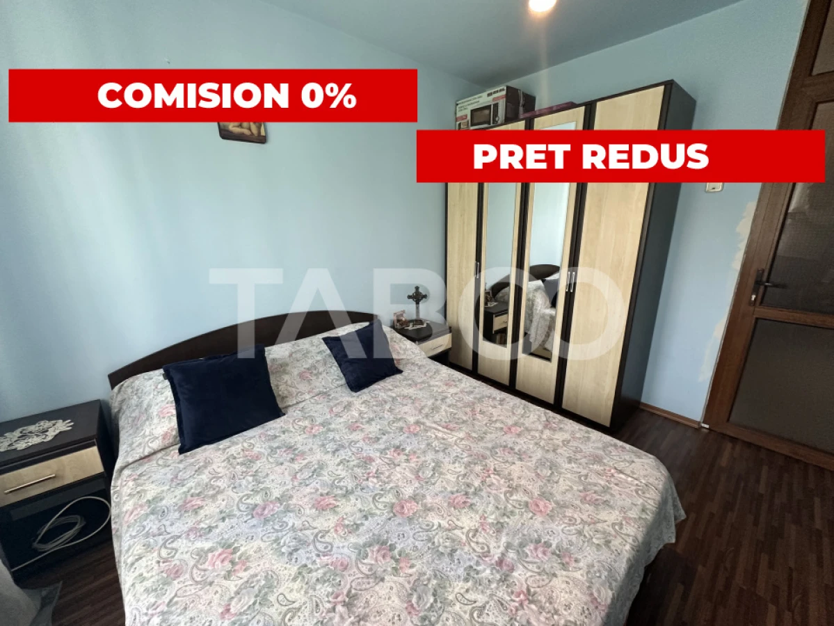 Apartament 2 camere etaj 3 complet mobilat si utilat Zona Plopului - 1