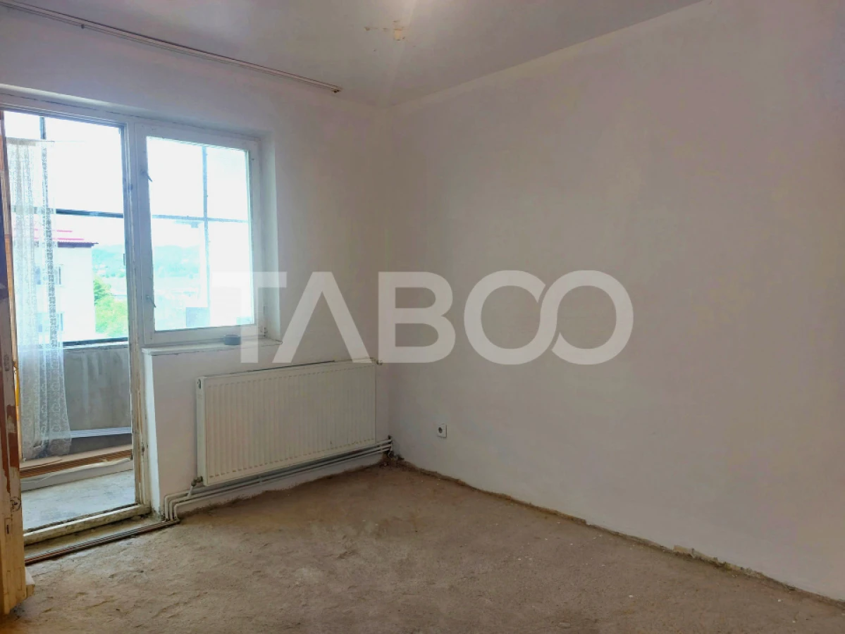 Comision 0% Apartament 40 mp 2 camere decomandate balcon Cisnadie - 6