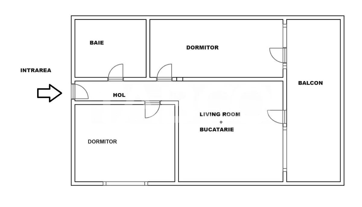 Apartament la parter inalt -3 camere balcon parcare Turnisor - 5
