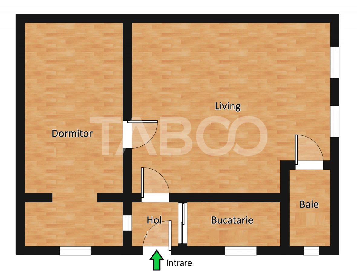 Apartament pet friendly cu 2 camere in zona Orasul de Jos din Sibiu - 3
