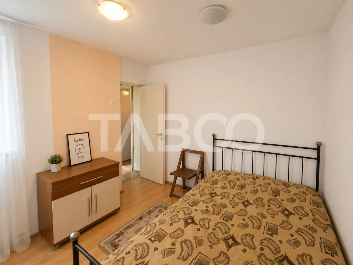 Apartament de vanzare 2 camere si pivnita parter inalt Rahovei Sibiu - 8