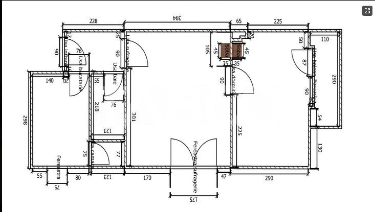 Apartament de vanzare 41 mp 2 camere etaj 2 balcon Cisnadie - 3
