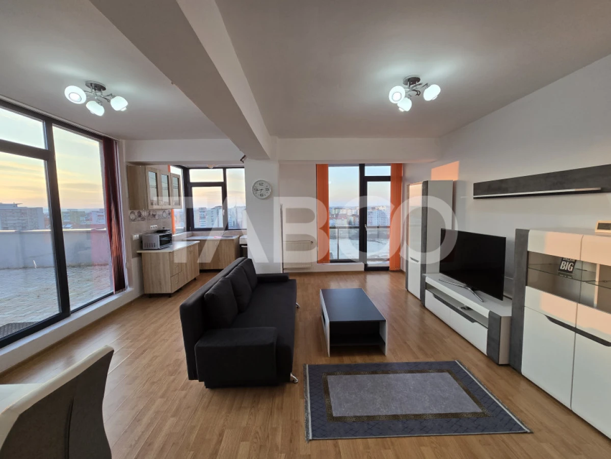 Penthouse de vanzare 3 camere 70 mp si terasa 58 mp zona Doamna Stanca - 2