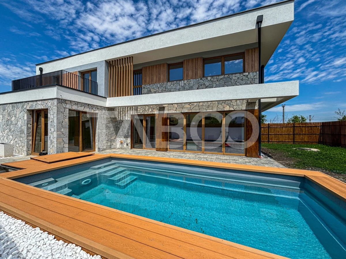 Casa individuala premium in Sannicoara cu piscina si curte generoasa - 1