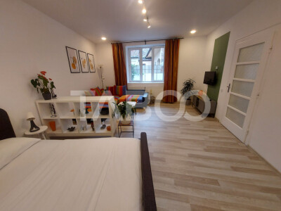 Garsoniera de vanzare 43 mpu pivnita in Sibiu zona Orasul de Jos