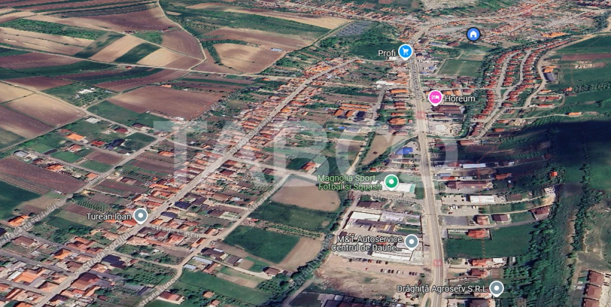 Teren intravilan de vanzare de vanzare in Sura Mare 1250 mp - 2