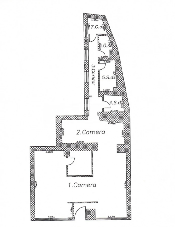 Spatiu comercial de vanzare 95 mpu cu vitrina de 6 m Piata Mare Sibiu - 1
