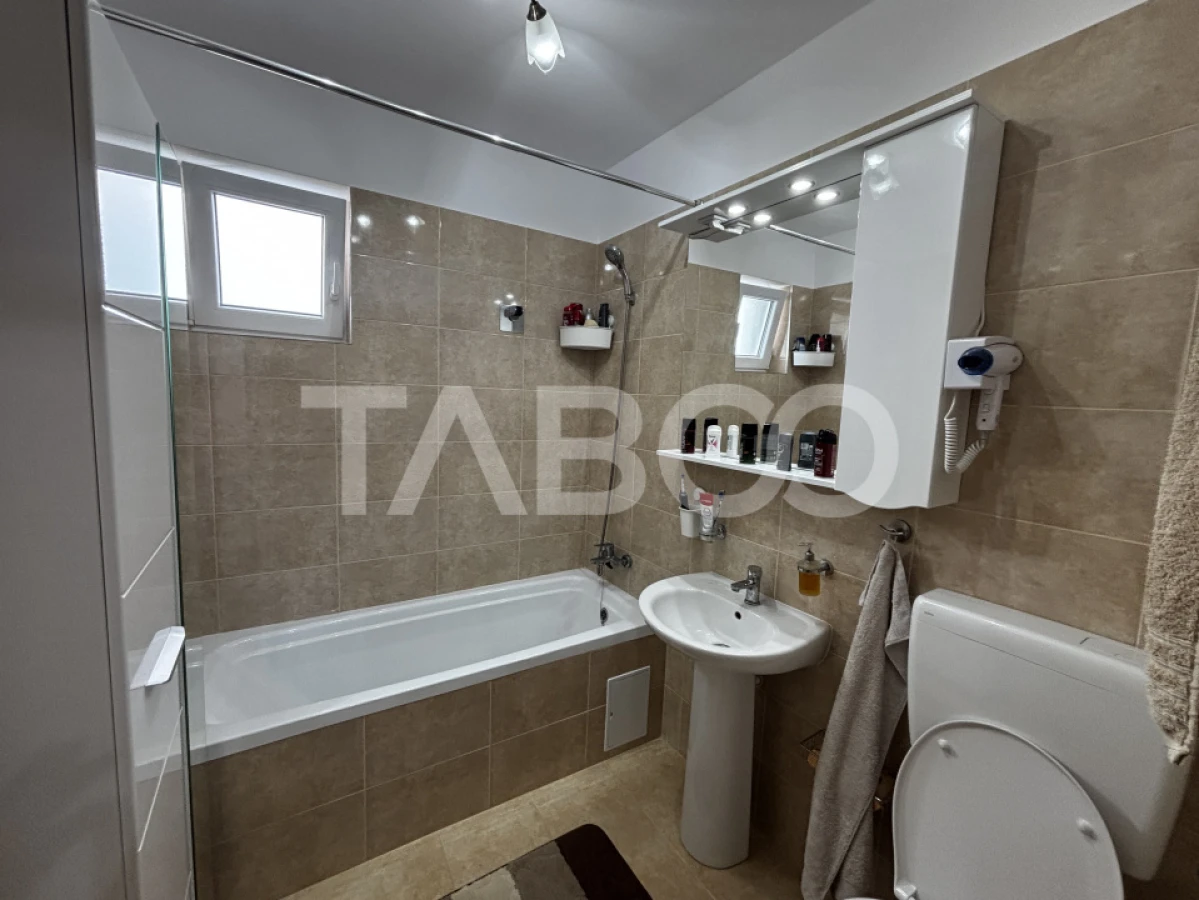 Apartament 2 camere de vanzare 38mpu si boxa zona Turnisor Sibiu - 6