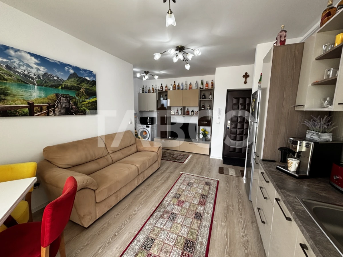 Apartament 2 camere de vanzare 38mpu si boxa zona Turnisor Sibiu - 5