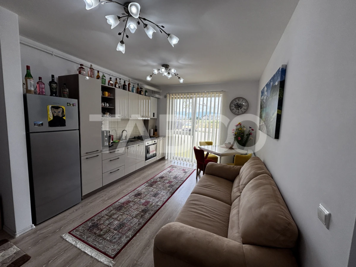 Apartament 2 camere de vanzare 38mpu si boxa zona Turnisor Sibiu - 1