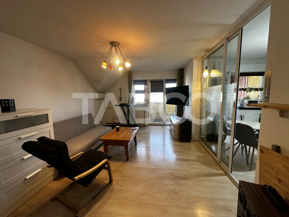 Apartament decomandat de vanzare 55 mpu 2 camere pod in Selimbar - 2