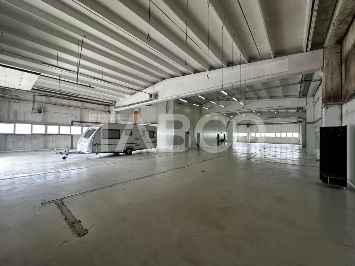 Hala industriala de inchiriat cu acces tir curte privata Selimbar - 5