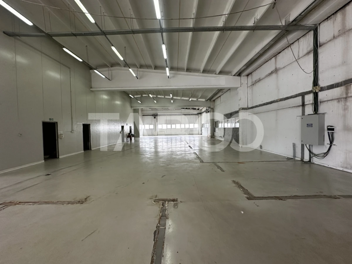 Hala industriala de inchiriat cu acces tir curte privata Selimbar - 3