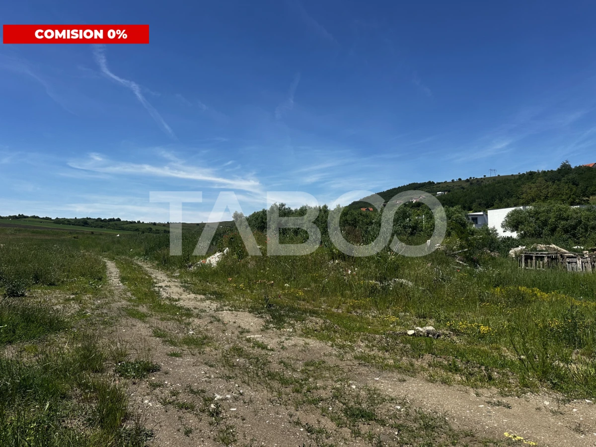 Teren intravilan de vanzare parcelat cu PUZ aprobat in Sura Mare - 1