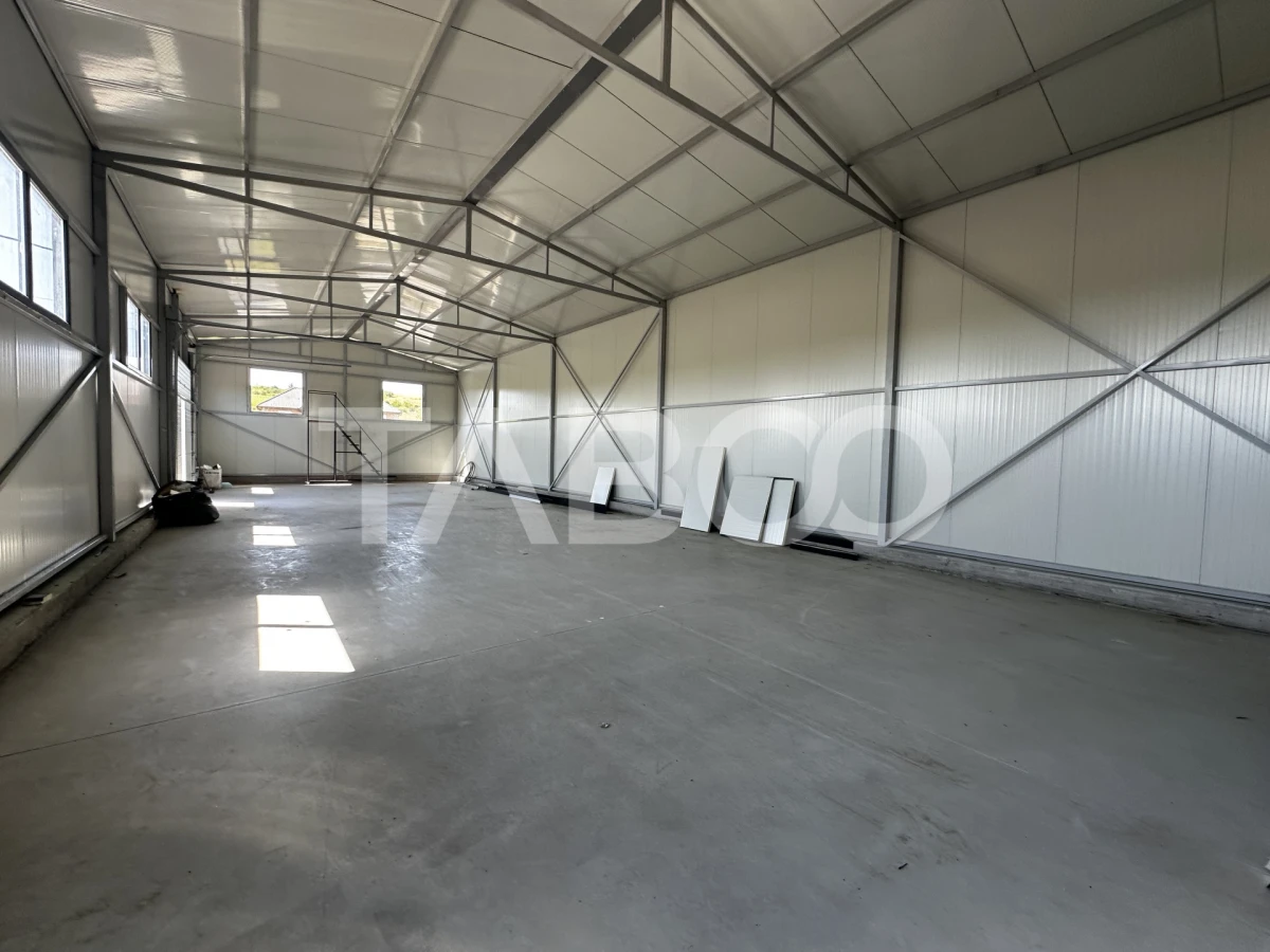 Spatiu comercial de inchiriat in Rusciori 176 mp acces auto in curte - 6
