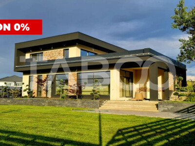 Casa superba de inchiriat 5 camere cu teren si piscina Cisnadie