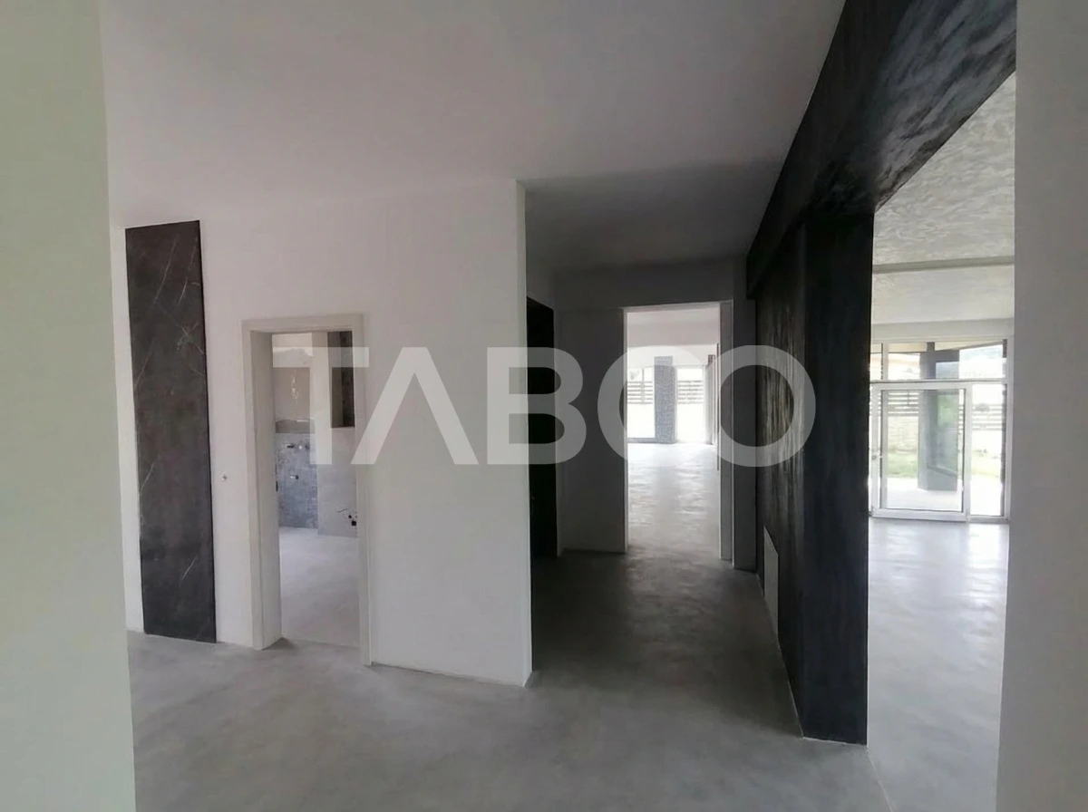 Casa moderna cu 5 camere, piscina si priveliste superba, Cisnadie - 8
