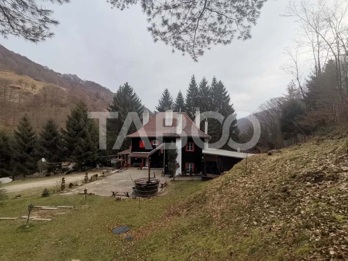 Pensiune de lux de vanzare in inima padurii langa Sibiu - 4