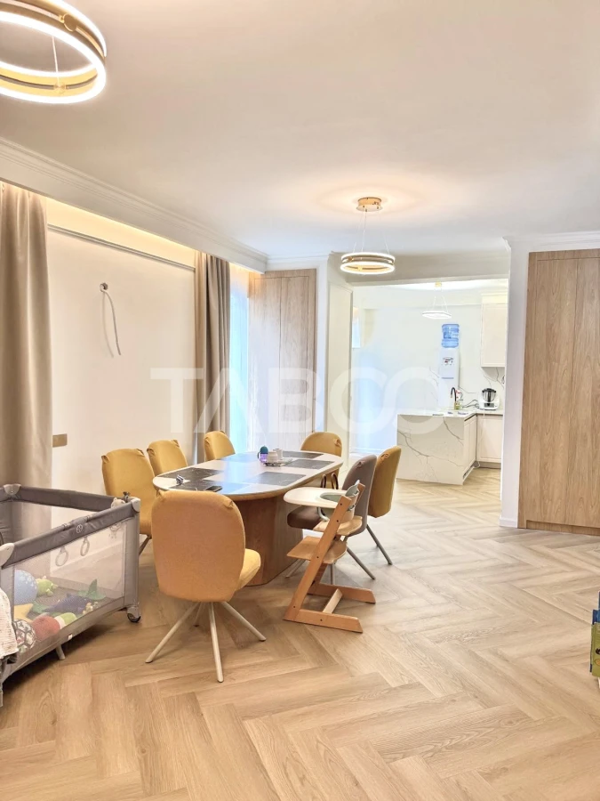 Apartament cu 3 camere de vanzare in Manastur ultrafinisat cu terasa - 1