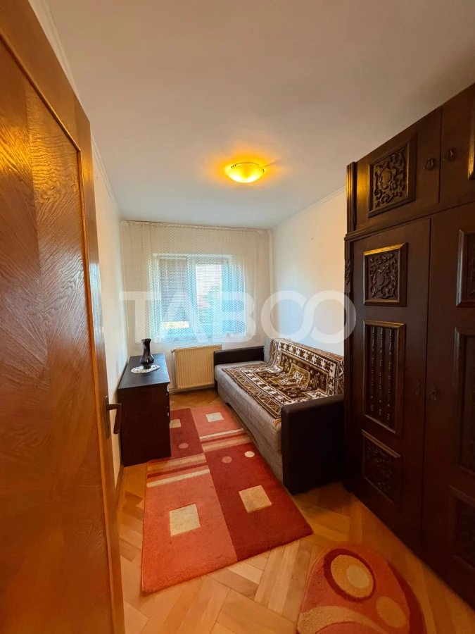 Apartament 3 camere etaj 1 de inchiriat zona Scoala de Inot Sibiu - 6