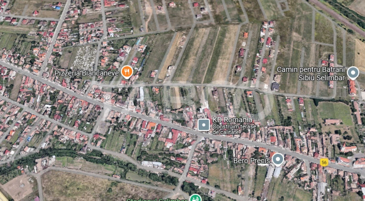 Teren intravilan de vanzare 456 mp puz aprobat Selimbar - 1
