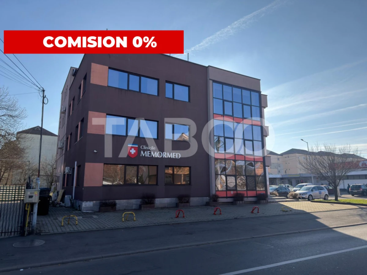 Cladire moderna cu teren 890 mp P+2E+ET birouri si spatiu comercial - 1