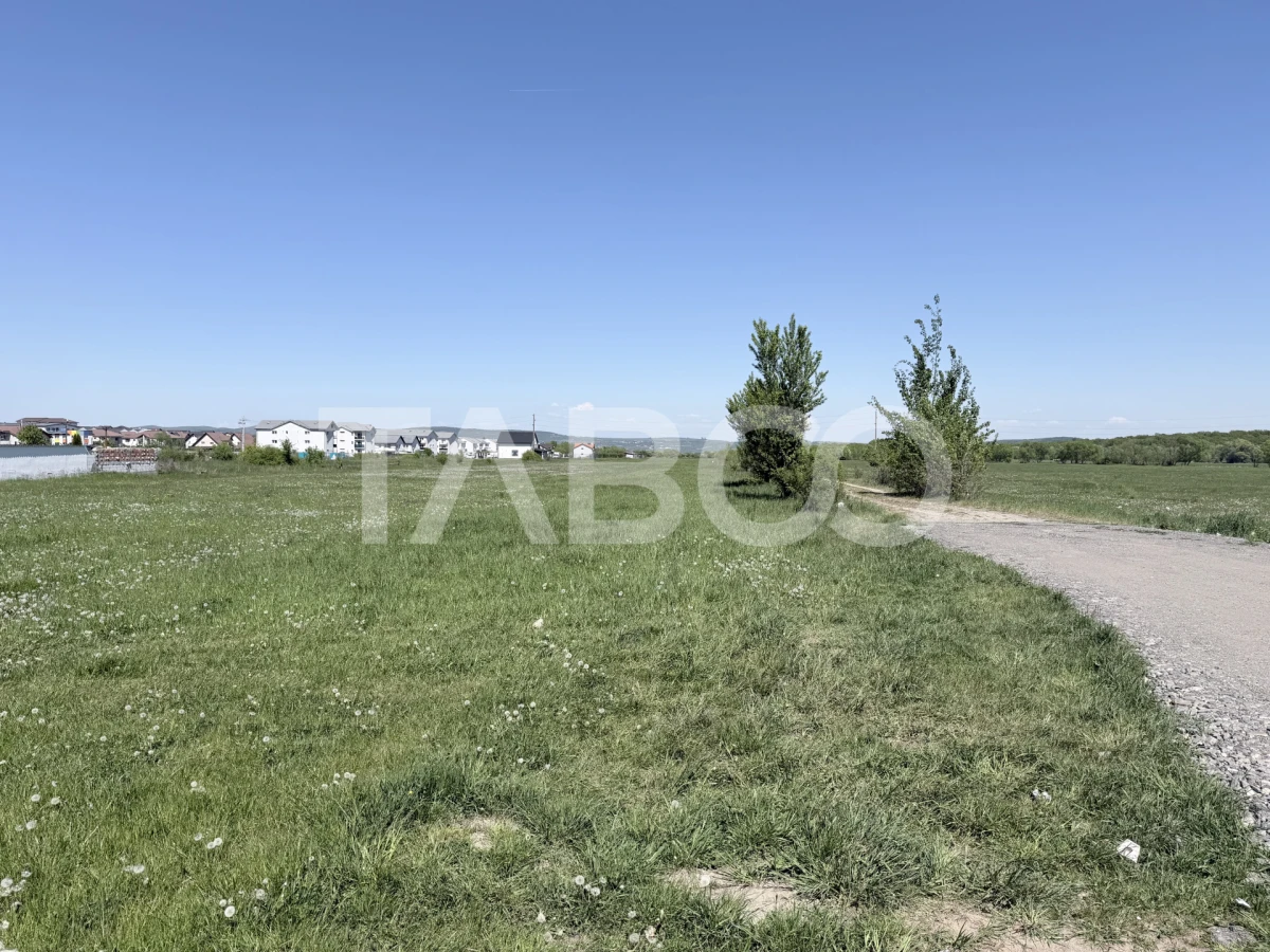 Teren intravilan de 29794 mp cu PUZ aprobat zona Arhitectilor Sibiu - 2