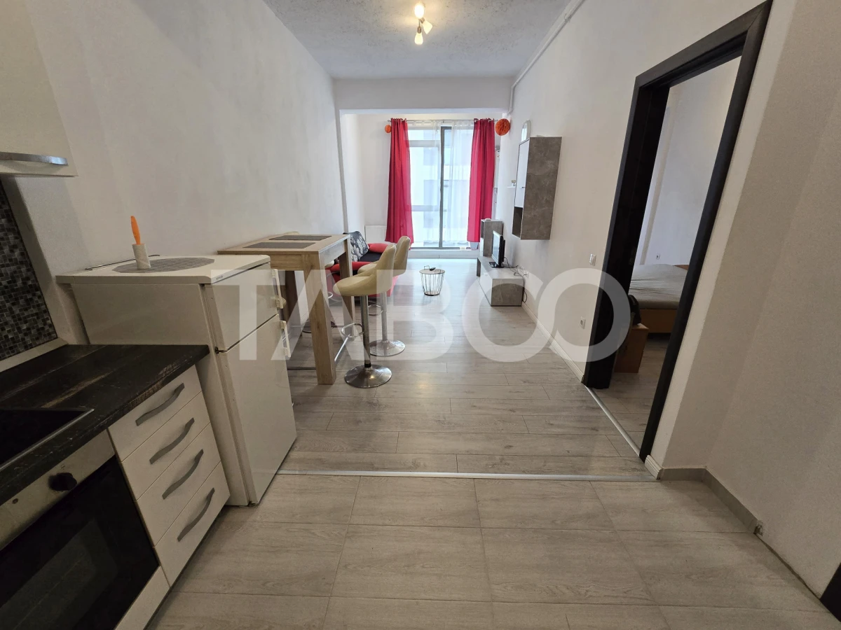 Apartament 2 camere de vanzare mobilat balcon Doamna Stanca Sibiu - 1