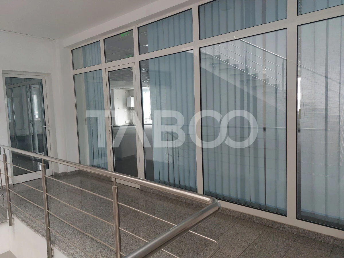 Spatiu de birouri 275 mp 3 camere etaj 1 autorizat ISU Sibiu - 5