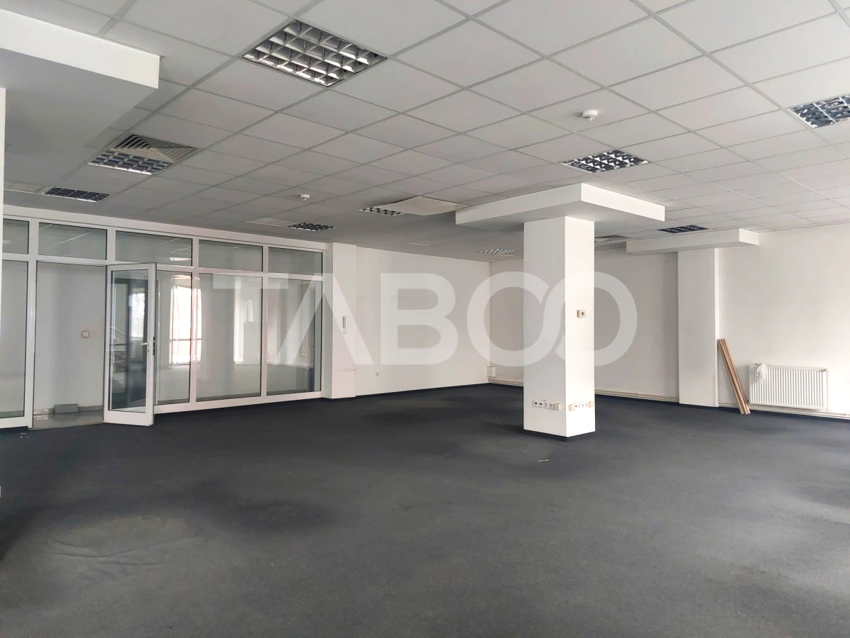 Spatiu de birouri 275 mp 3 camere etaj 1 autorizat ISU Sibiu - 2