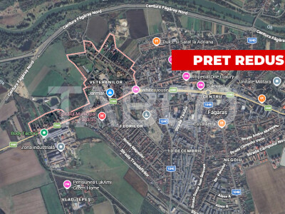 Teren intravilan de vanzare 500 mp zona Veteranilor