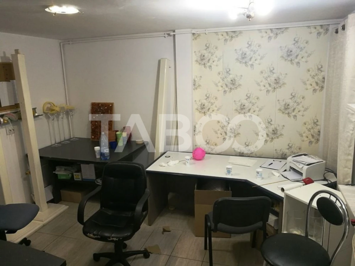 Spatiu comercial de inchiriat 3 camere 80 mpu Calea Dumbravii Sibiu - 5