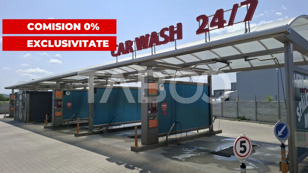 Spalatorie Auto 6 statii Self-Wash de vanzare – Terezian Sibiu - 1