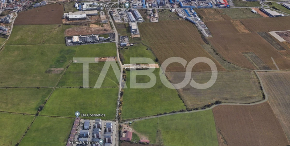 Teren intravilan 3000 mp cu deschidere 18 ml Calea Surii Mici Sibiu - 2