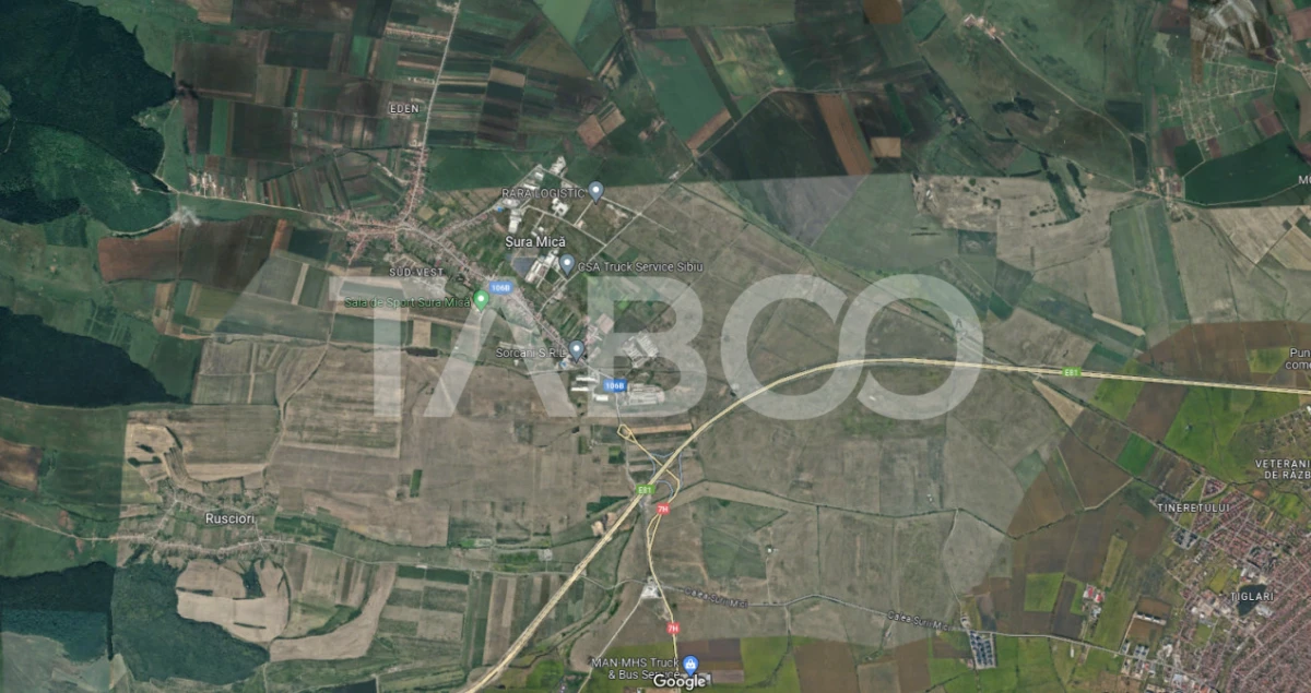 Teren extravilan de vanzare 25920 mp in Sura Mica Sibiu - 1