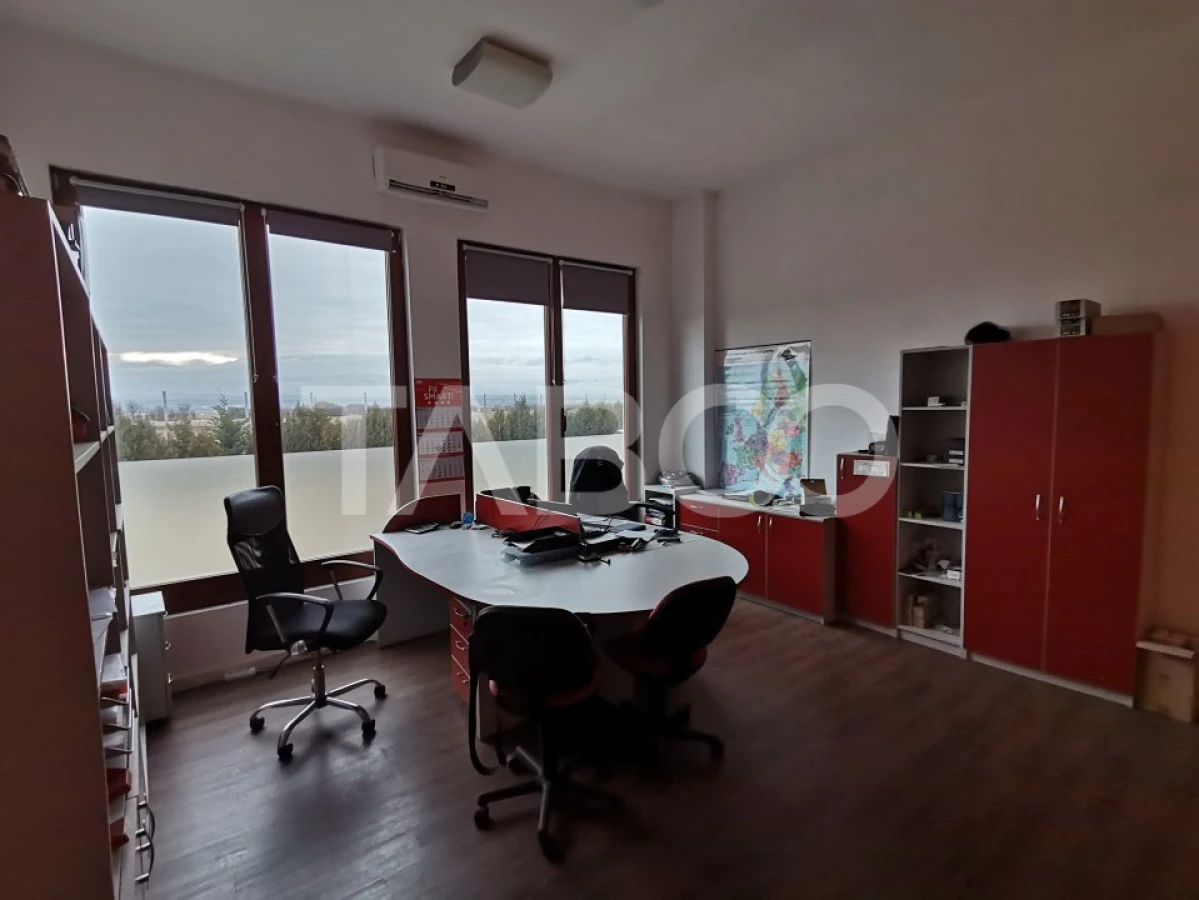 Hala industriala de vanzare cu teren de 12000 mp Bradu Sibiu - 4