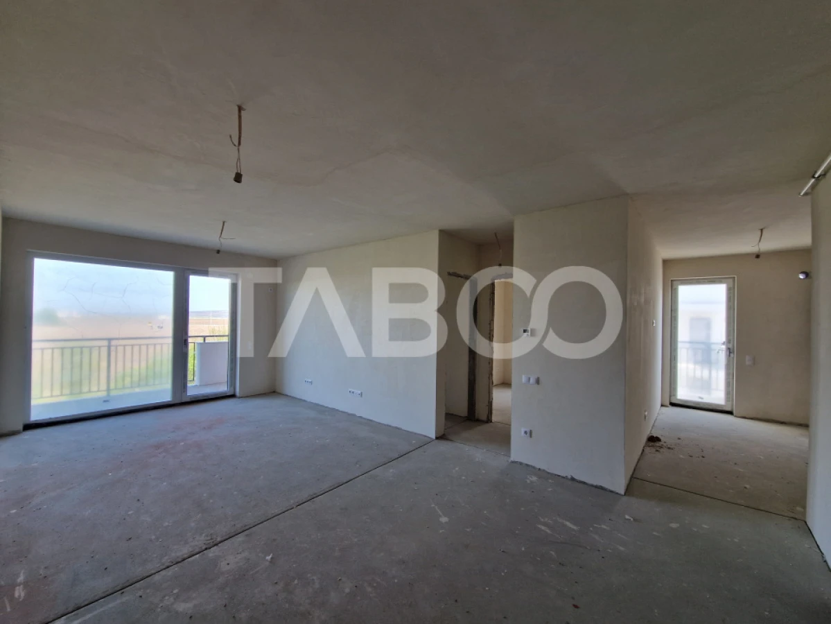 Apartament cu orientare SV 70 mpu 3 camere 2 bai bloc cu lift Turnisor - 8